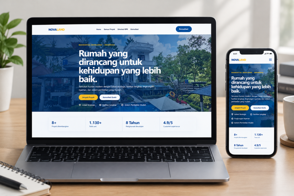 NOVALAND — Developer Properti