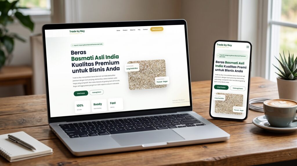 Trade by Ray — Export / Import Beras